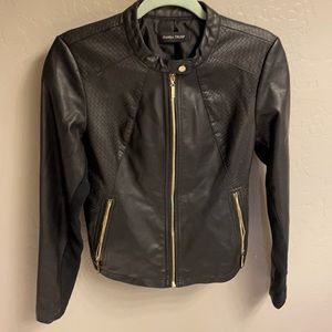 Vegan leather jacket